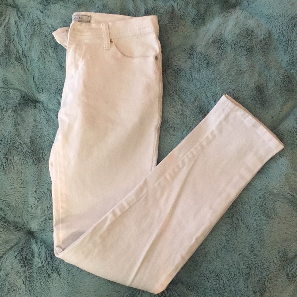 U-51 Authenticate Denim White Jeans